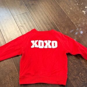 Little sleepies xoxo sweater